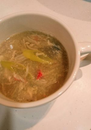 ごぼうが香ばしい中華たまごスープ-レシピのメイン写真
