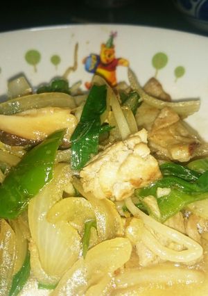 ニンニクポン酢の野菜炒め!!-レシピのメイン写真