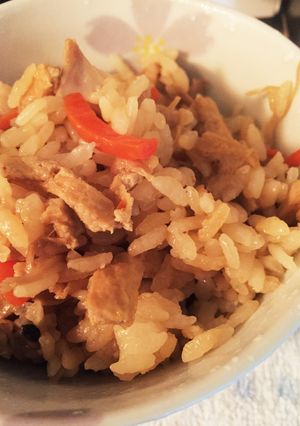 昆布だしうまうま(^^)とり五目混ぜご飯-レシピのメイン写真