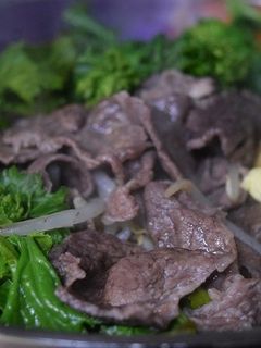 ストウブでヘルシー牛しゃぶ蒸し野菜-レシピのメイン写真