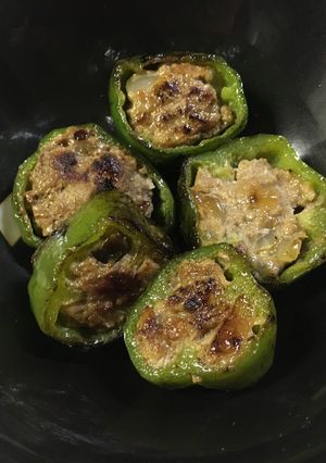 お弁当にも簡単ピーマン肉詰め-レシピのメイン写真