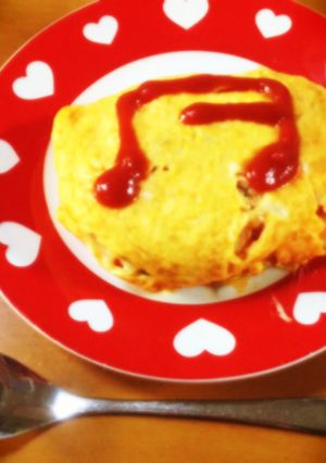 オムライス *-レシピのメイン写真