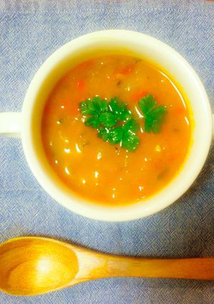簡単☆絶品沁み〜る♩かぼちゃ野菜スープ-レシピのメイン写真