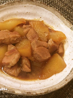 圧力鍋で豚大根♪甘辛味-レシピのメイン写真