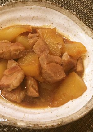 圧力鍋で豚大根♪甘辛味-レシピのメイン写真