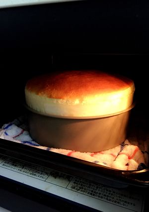 簡単スフレチーズケーキ-レシピのメイン写真