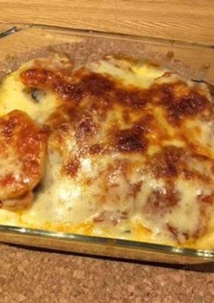 じゃが芋とナス⭐︎ミートソースチーズ焼き-レシピのメイン写真