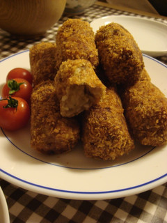 キーマカレーの残りで!カレーコロッケ-レシピのメイン写真