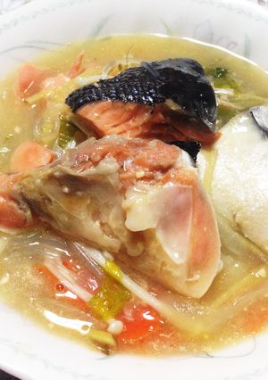 鮭と根菜の酢味噌汁-レシピのメイン写真