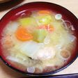 【あまじょっぱ】鮭とさつまいもの味噌汁♡