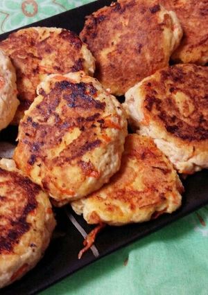 高野豆腐と豆腐のチーズつくね-レシピのメイン写真