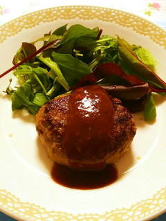 低糖質レシピ☆牛肉100%のハンバーグ-レシピのメイン写真