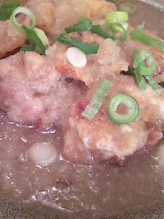 鶏の唐揚げのみぞれ煮♪♫♬-レシピのメイン写真
