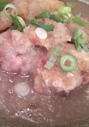鶏の唐揚げのみぞれ煮♪♫♬-レシピのメイン写真