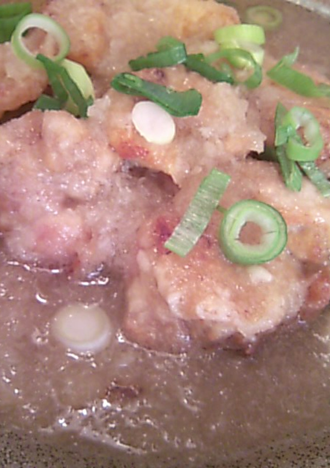 鶏の唐揚げのみぞれ煮♪♫♬-レシピのメイン写真