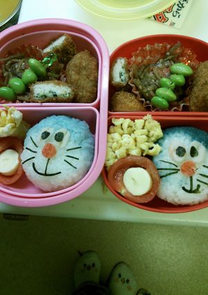 ドラえもん　お弁当　キャラ弁-レシピのメイン写真