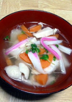 我が家の お雑煮　～関東風～-レシピのメイン写真