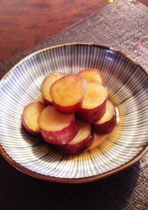 サツマイモの甘煮 お弁当のすきまにも♪-レシピのメイン写真