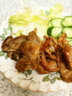 ぱぱっと!豚肉の生姜焼き-レシピのメイン写真
