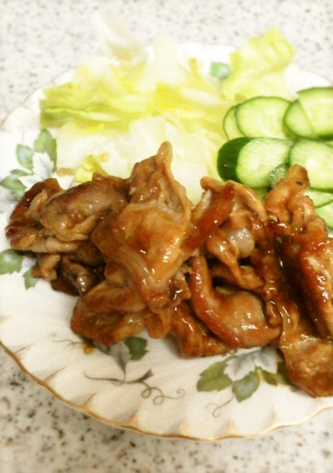 ぱぱっと！豚肉の生姜焼き-レシピのメイン写真