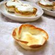 餃子の皮で☆ミニミニカップ♪ノンオイル