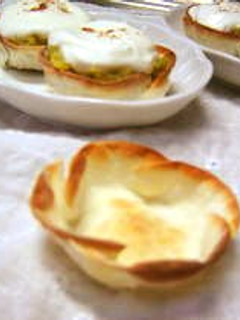 餃子の皮で☆ミニミニカップ♪ノンオイル-レシピのメイン写真