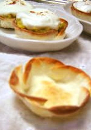 餃子の皮で☆ミニミニカップ♪ノンオイル-レシピのメイン写真