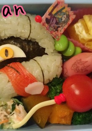 キャラ弁 ムダヅカイ 妖怪ウォッチ-レシピのメイン写真