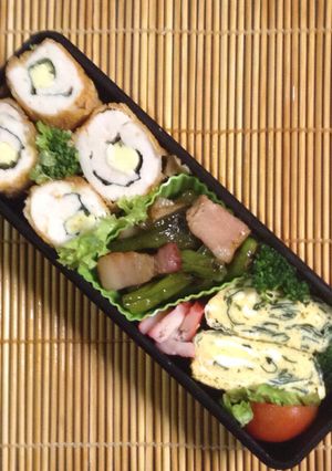 体育系男子 中高生のお弁当2月1日-レシピのメイン写真