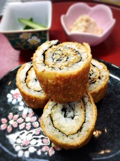 クルクルいなり♡お弁当♡おもてなしにも♪-レシピのメイン写真