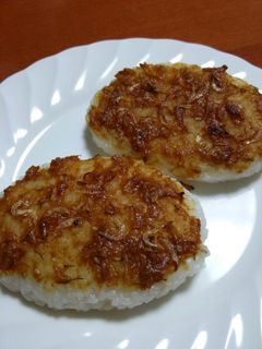 なんちゃって五平餅&焼おにぎり☆味噌だれ-レシピのメイン写真
