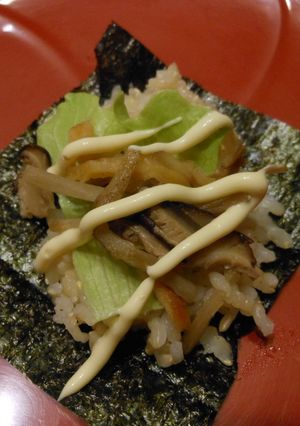 きんぴら手巻き-レシピのメイン写真