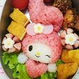 キャラ弁♪マイメロ♪バレンタイン風♪