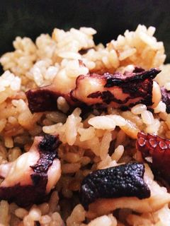 簡単!生姜風味のタコの炊き込みごはん-レシピのメイン写真