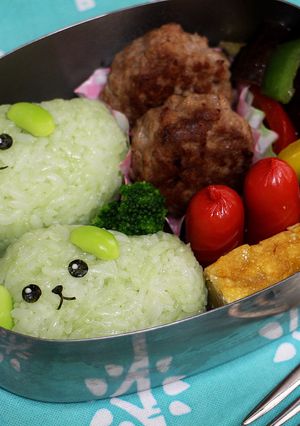 節分に☆まめしばのキャラ弁-レシピのメイン写真