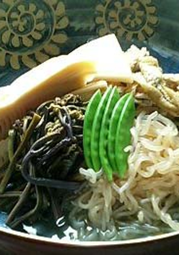 筍とわらびの煮付け-レシピのメイン写真
