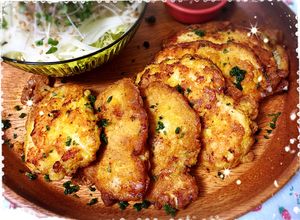 やわらか〜♡鶏胸肉のカレーチーズピカタ-レシピのメイン写真