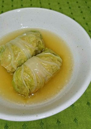 ひと工夫で食べやすい☆あんかけロール白菜-レシピのメイン写真