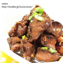รูปของ 常備菜★簡単！こっくり鶏肝の甘辛煮