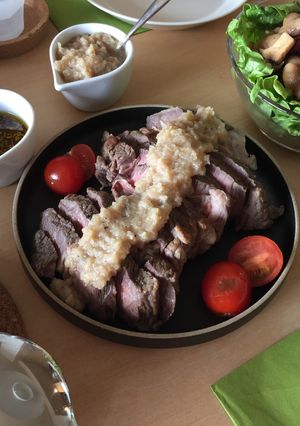 ポカポカしょうがソースのローストビーフ-レシピのメイン写真