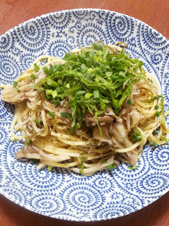 がごめ昆布としらすで簡単和風パスタ-レシピのメイン写真