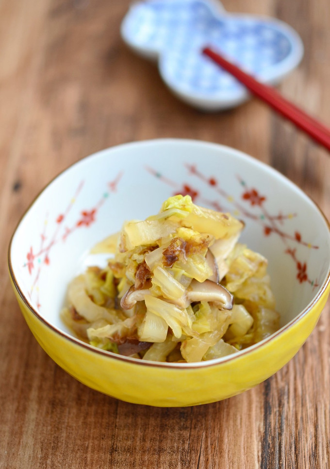 白菜と椎茸のおかか煮【作り置き】-レシピのメイン写真