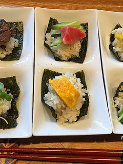 松花堂風手まきごはん-レシピのメイン写真