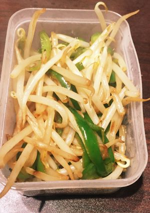 ピーマンともやしのポン酢炒め-レシピのメイン写真