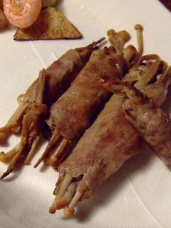 みそ味でえのきの肉巻き -レシピのメイン写真