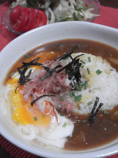 カレー鍋お掃除レシピ★和風カレースープ飯-レシピのメイン写真
