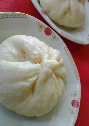 フライパンでOK♪大きなジューシー肉まん-レシピのメイン写真