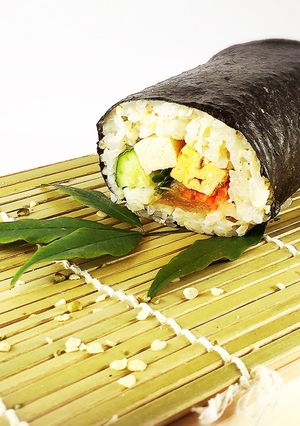 ヘンプシードde 恵方巻き-レシピのメイン写真