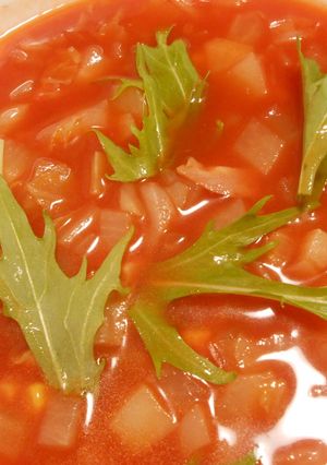 お野菜たっぷり♡ミネストローネ-レシピのメイン写真