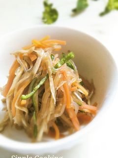自然食卓 炒りなます-レシピのメイン写真